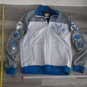 Buckle American Fighter Reversible jacket. size medium.